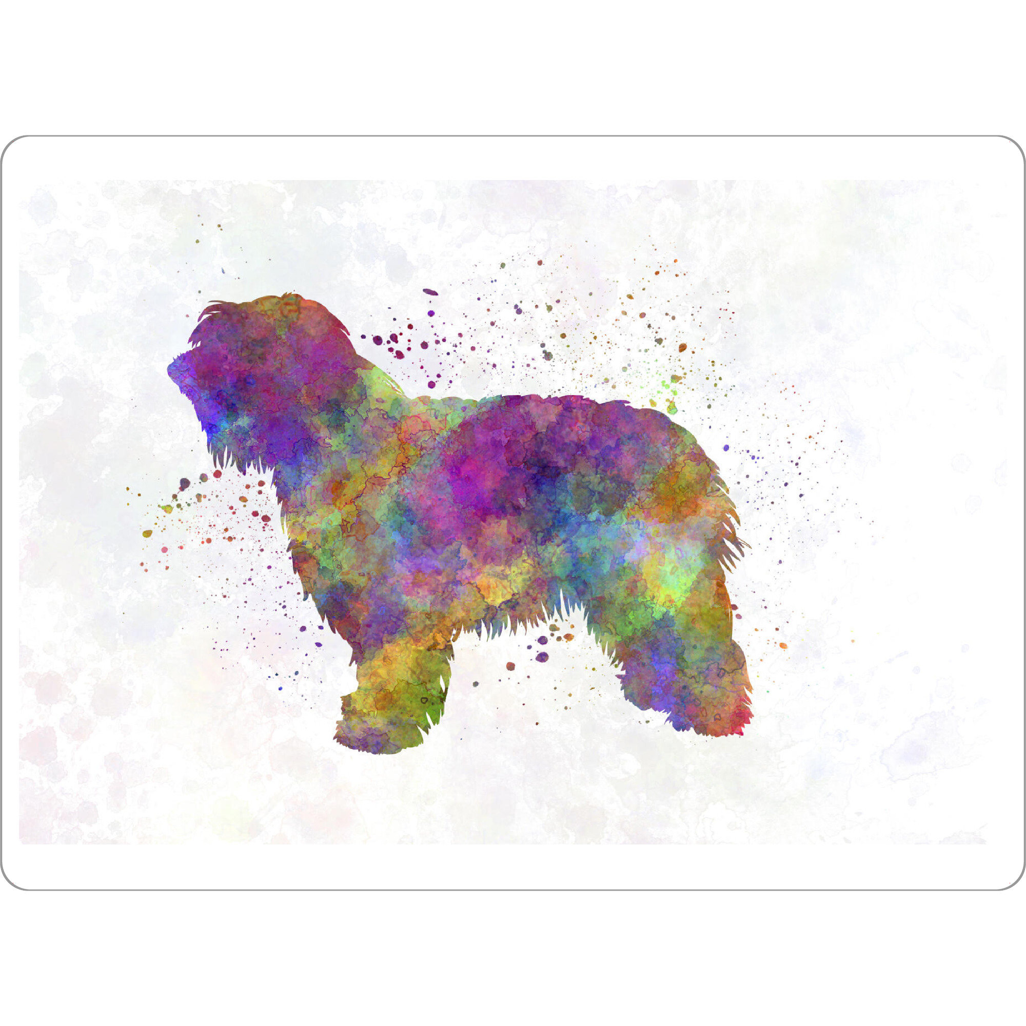 Tischset "Catalonian Sheepdog" artboxONE - Tiere,Abstrakt