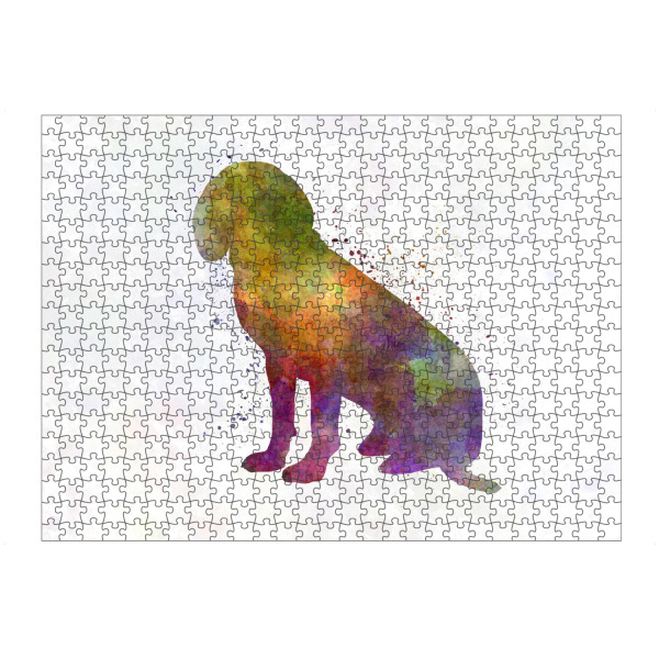 Puzzle Ravensburger "Bavarian Mountain Scenthound Dog" artboxONE - Tiere