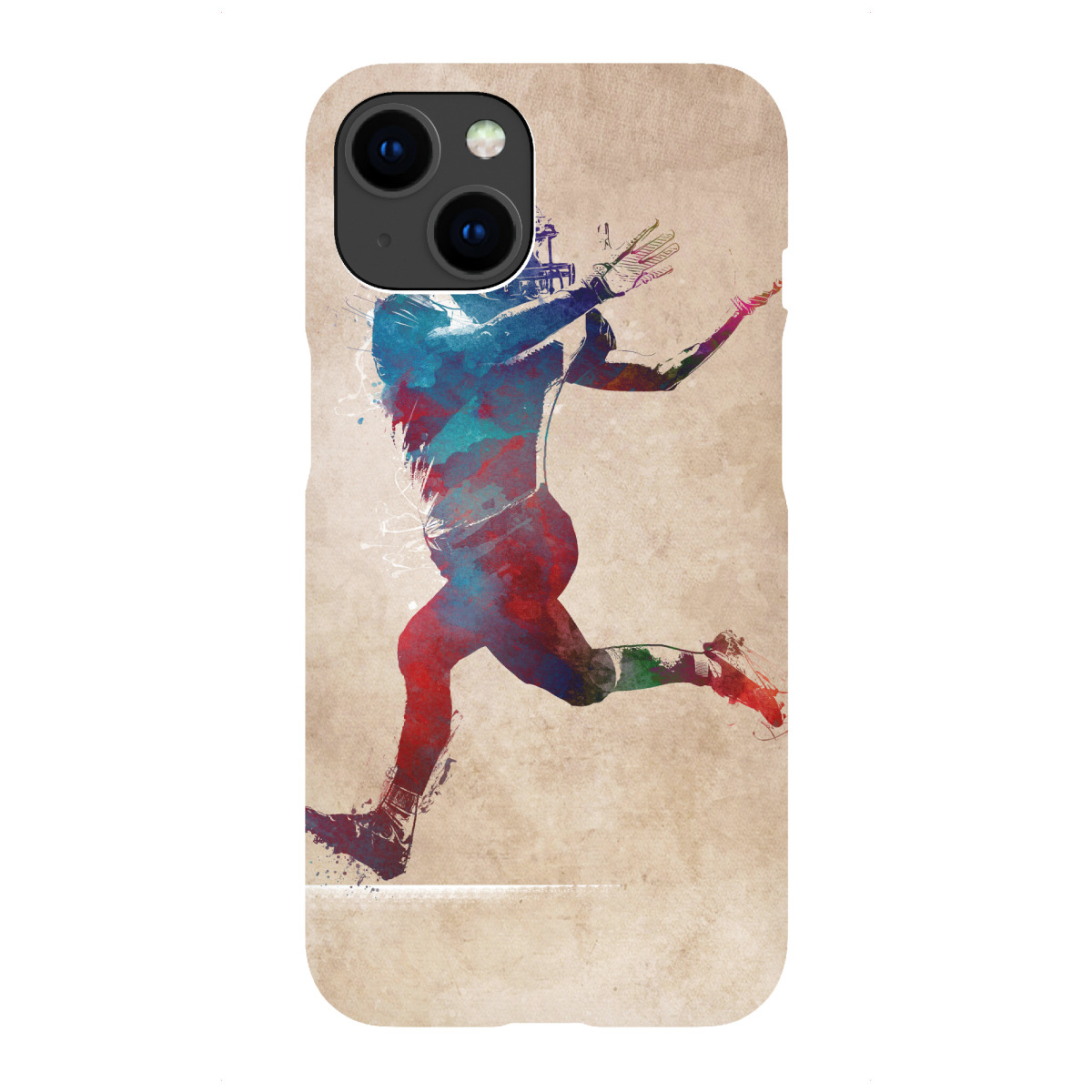 "Sport american football player"für iPhone - Premium-Case Handyhülle artboxONE