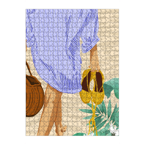 artboxONE Puzzle "I followed my heart & it led me" artboxONE - Menschen