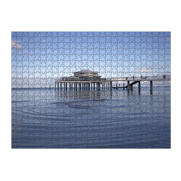 artboxONE Puzzle "Teehaus Timmendorfer Strand" artboxONE - Natur,Reise,Reise / Strand und Meer