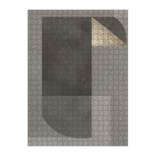 Puzzle Ravensburger "Gray Abstract Gold" artboxONE - Abstrakt,Geometrie
