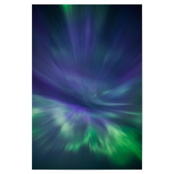Poster 30x20 cm "Lights of the Arctic" artboxONE - Natur,Galaxy