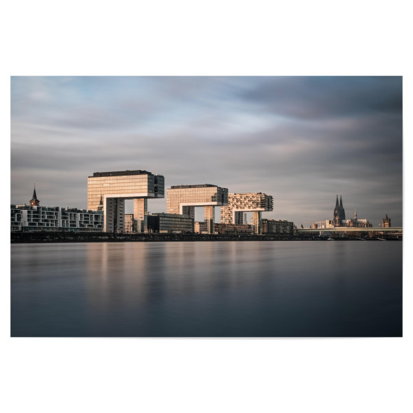 Poster 30x20 cm "Kölner Kranhäuser" artboxONE - Städte / Köln,Architektur
