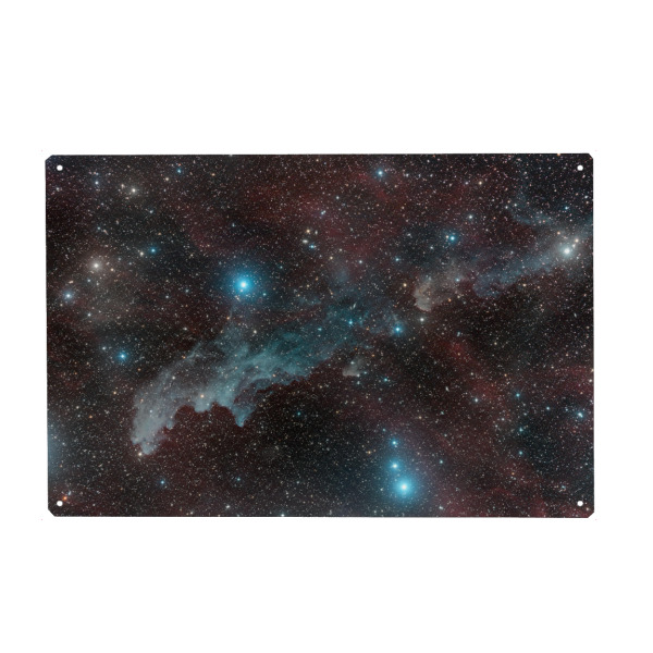 Holzbild "Hexenkopfnebel" artboxONE - Galaxy - Nebel,Weoltall,Weltraum,Sterne,Universum,Deepsky,Space,Stars,Universe
