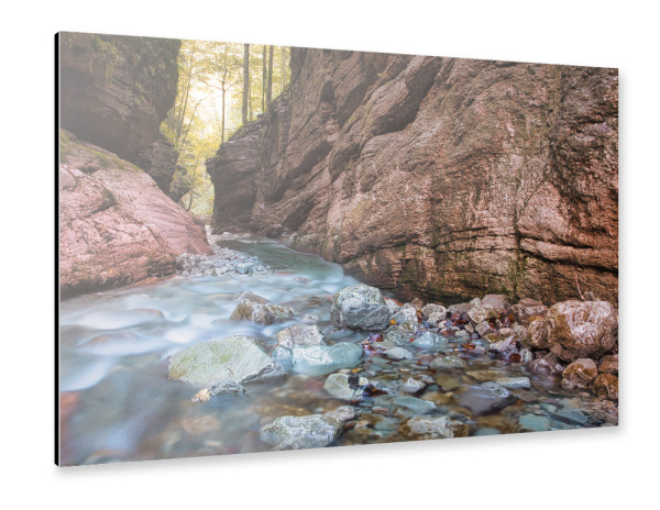 Alu-Dibond "Tauglschlucht" 30x20 cm artboxONE