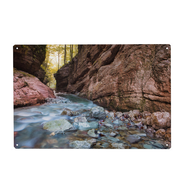 Holzbild "Tauglschlucht" artboxONE - Natur,Reise