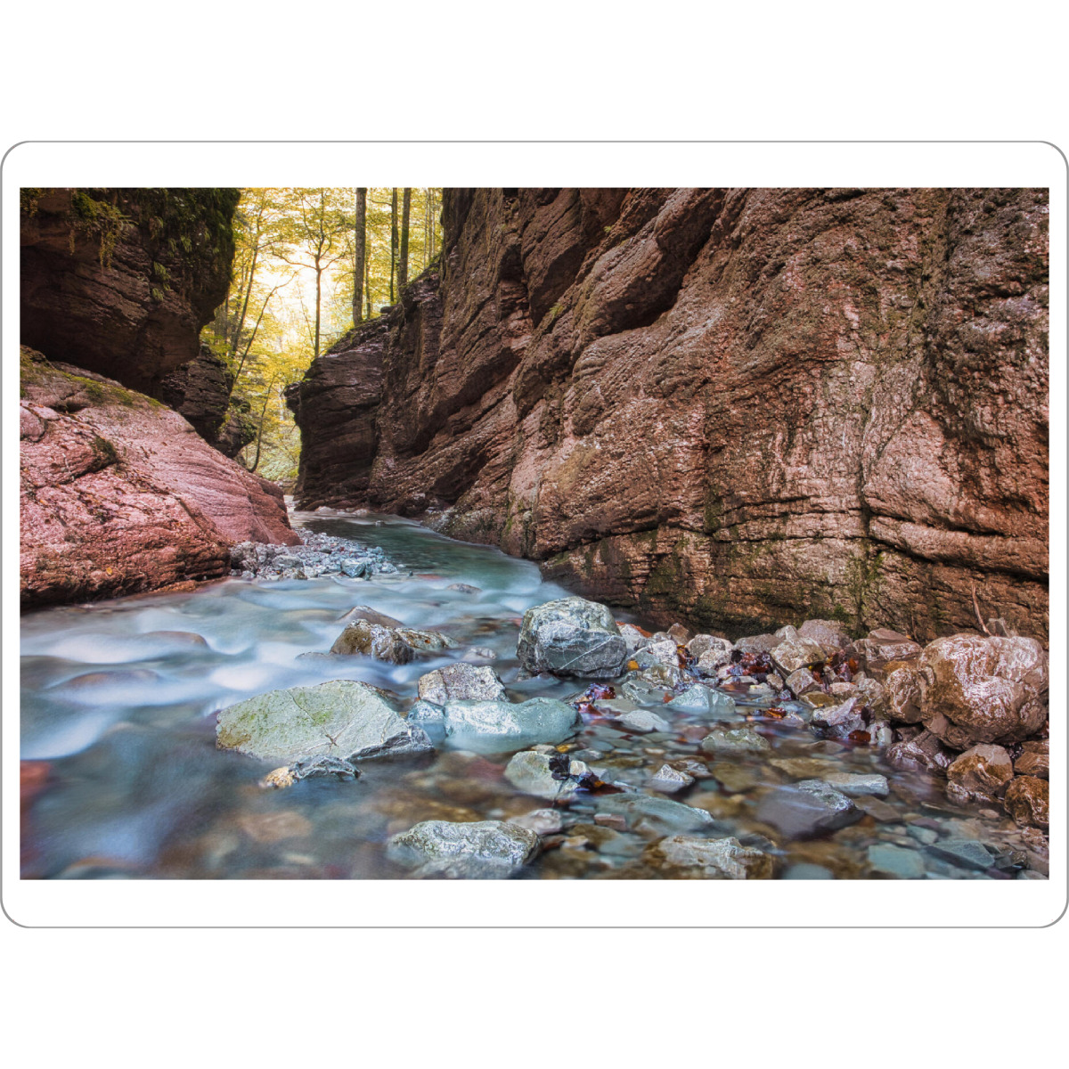 Tischset "Tauglschlucht" artboxONE - Natur,Reise