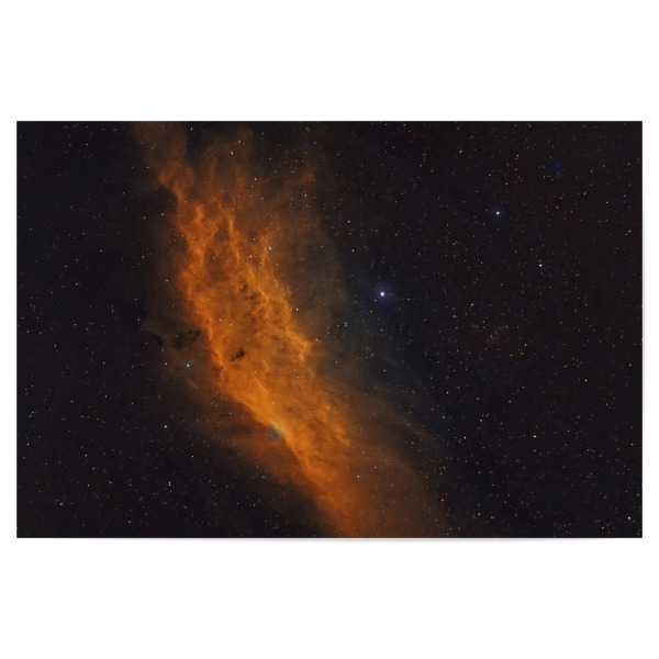 Poster 30x20 cm "California Nebula" artboxONE - Galaxy - Kalifornia nebel,Universum,Weltall,Weltraum,Nebel nebula,Universe,Space,Stars,Sterne,Kosmos
