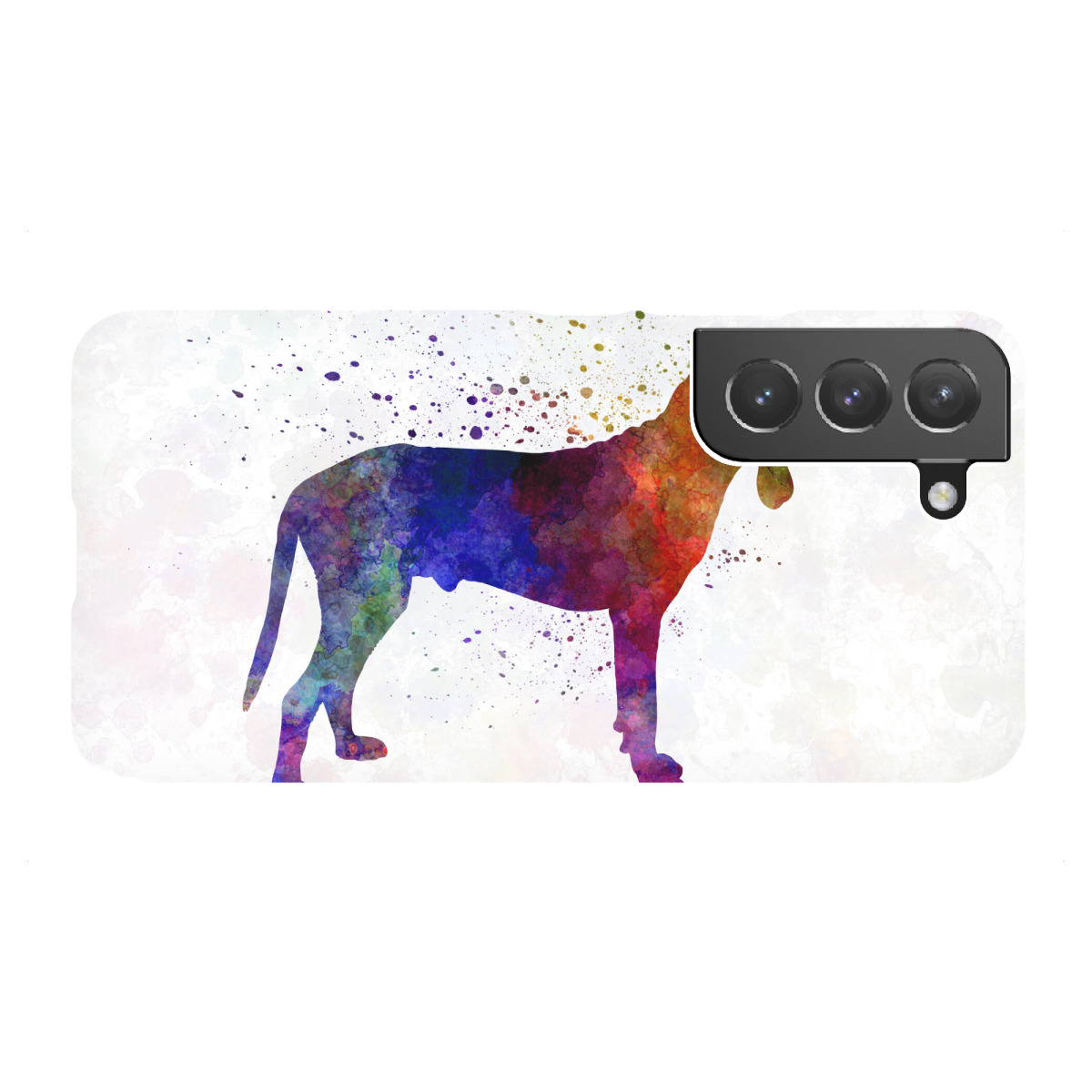 "Ariege Hound dog in watercolor"für Samsung Galaxy - Premium-Case Handyhülle artboxONE