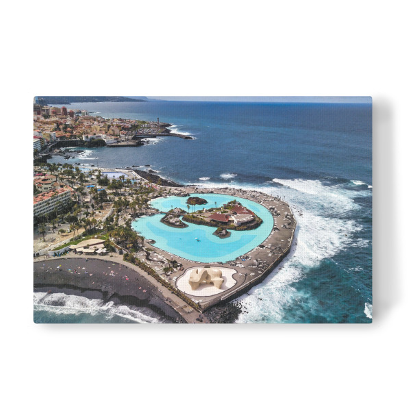 Leinwandbild "Teneriffa Lago-Martianez;P dl Cruz" artboxONE - Städte,Natur,Reise,Architektur,Reise / Strand und Meer