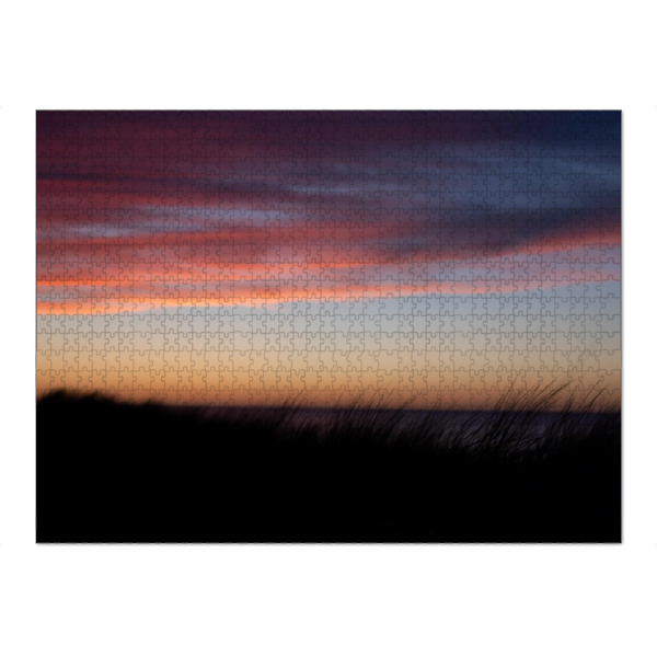 Puzzle Ravensburger "Dünen in der Dämmerung am Meer" artboxONE - Natur,Reise,Reise / Strand und Meer