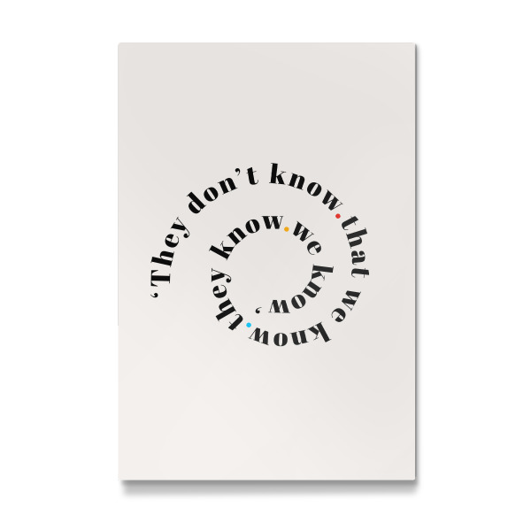 Galerie-Print "They know Typography" 30x20 cm artboxONE