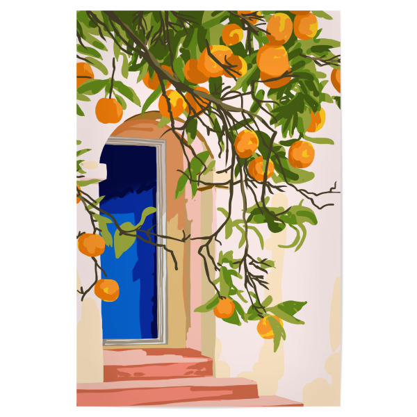 Poster "Wherever you go, go with all" artboxONE - Natur,Essen & Trinken