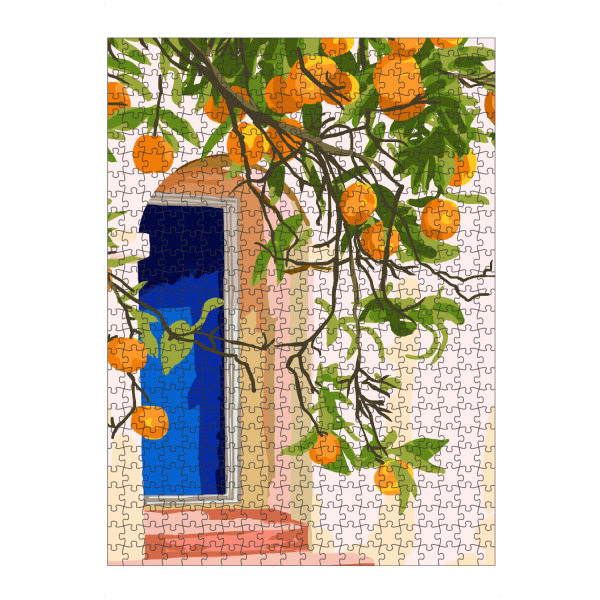 artboxONE Puzzle "Wherever you go, go with all" artboxONE - Natur,Essen & Trinken