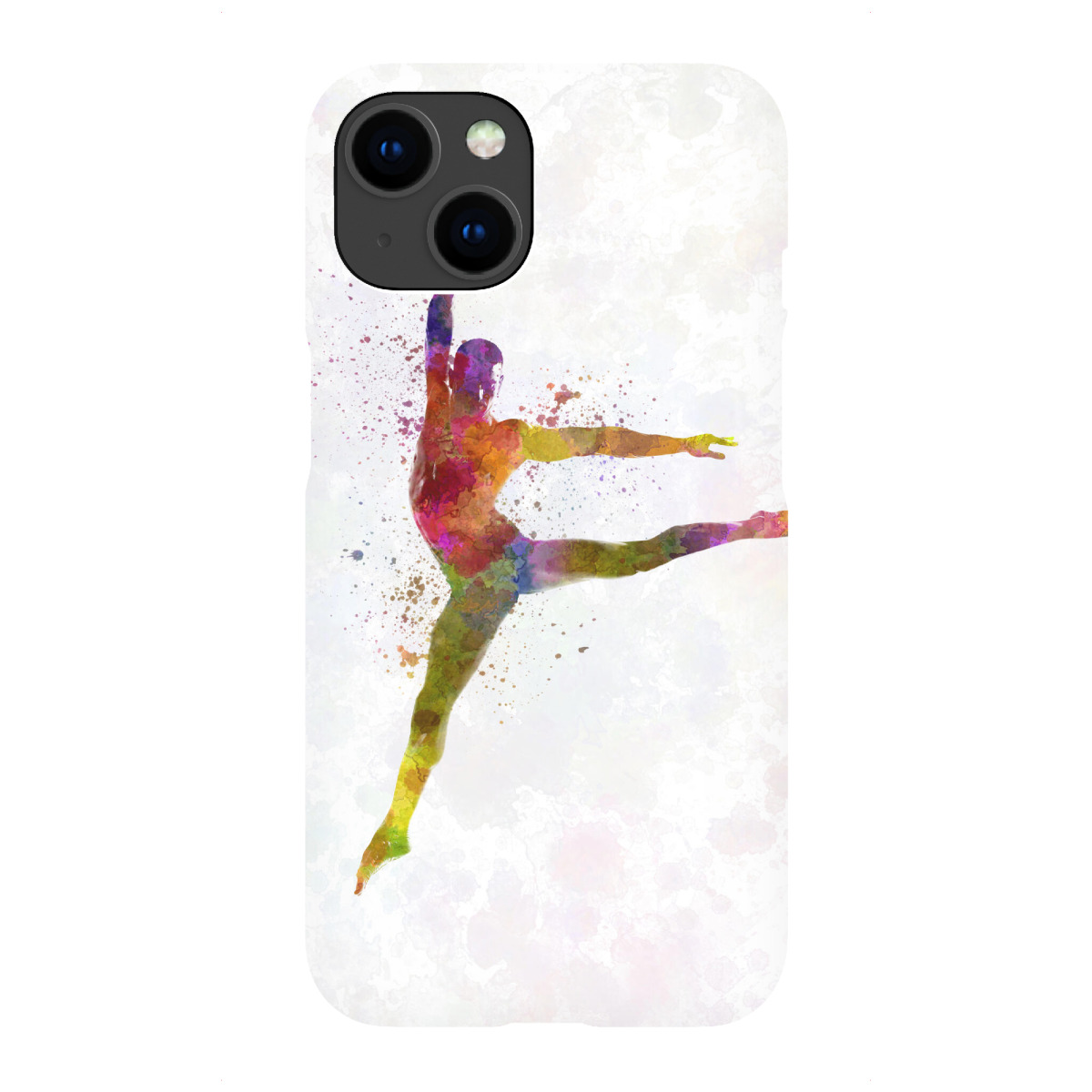 "Contemporary dance watercolor-e"für iPhone - Premium-Case Handyhülle artboxONE