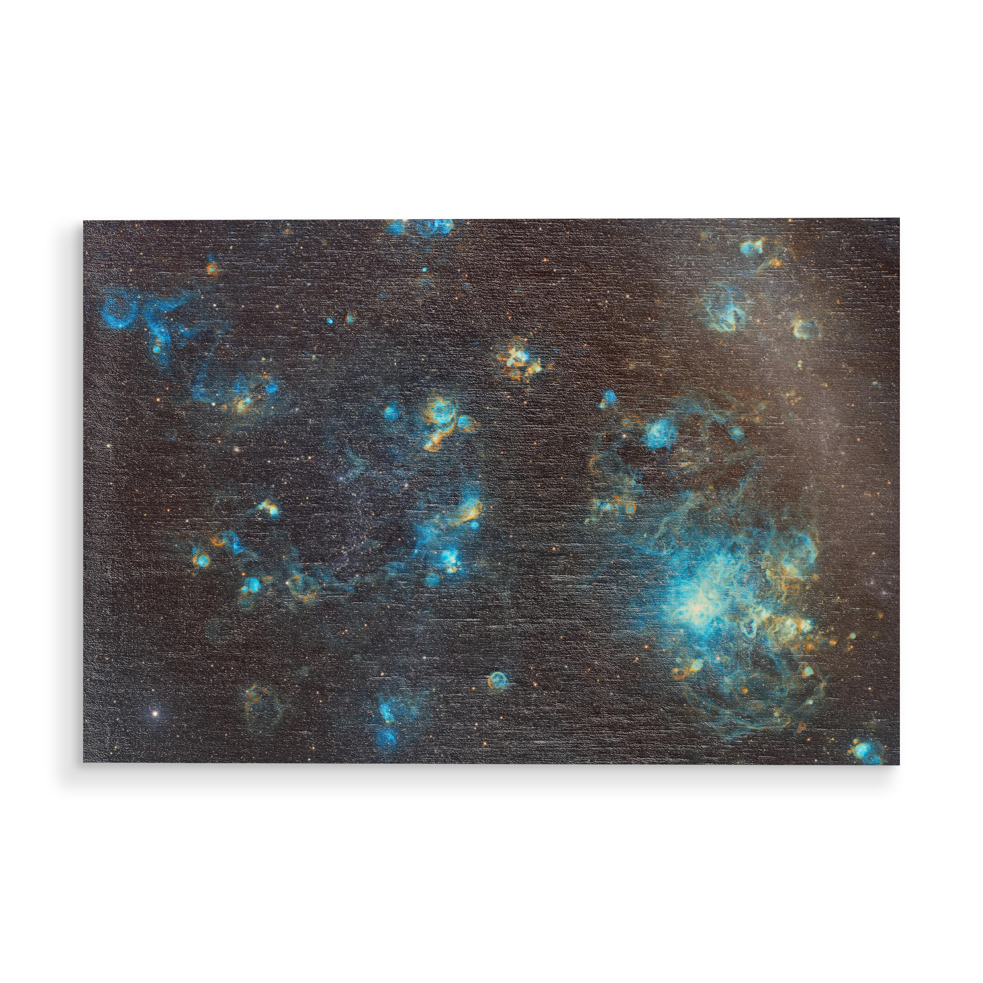 Holzbild "Tarantelnebel" artboxONE - Galaxy - Astronomie,Astro,Universum,Nebel,Weltall,Weltraum,Galaxie,Deepsky,Südsternhimmel,Galaxy,Sterne,Universe