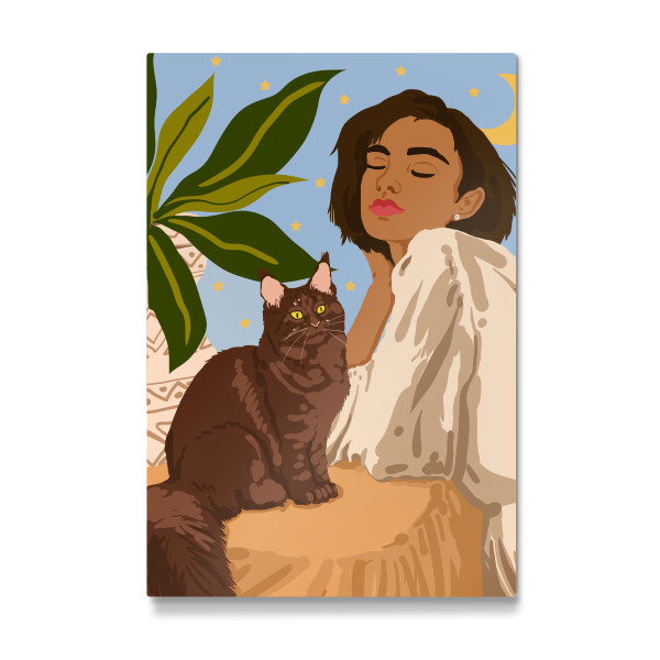 Galerie-Print "Proud Cat Mama" 30x20 cm artboxONE