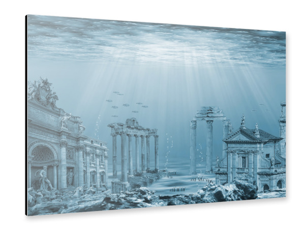 Alu-Dibond "Atlantis" 30x20 cm artboxONE