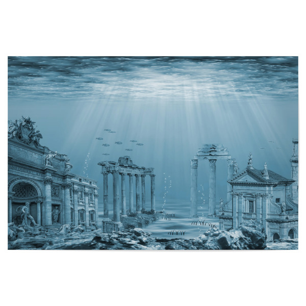 Poster "Atlantis" artboxONE - Städte,Architektur,Reise / Strand und Meer,Reise / Länder,Städte / Weitere