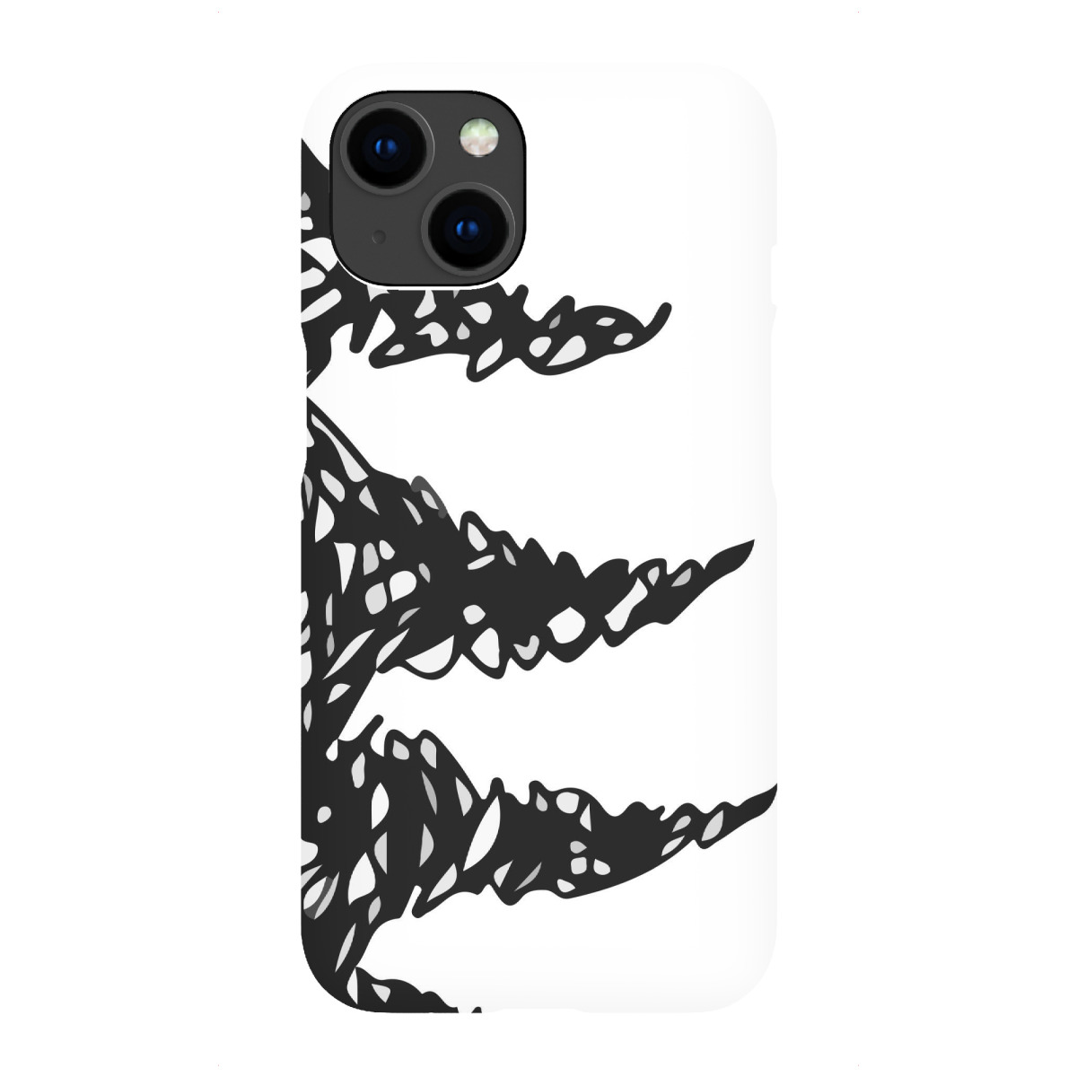 iPhone "X-mas tree line" Premium-Case Handyhülle artboxONE