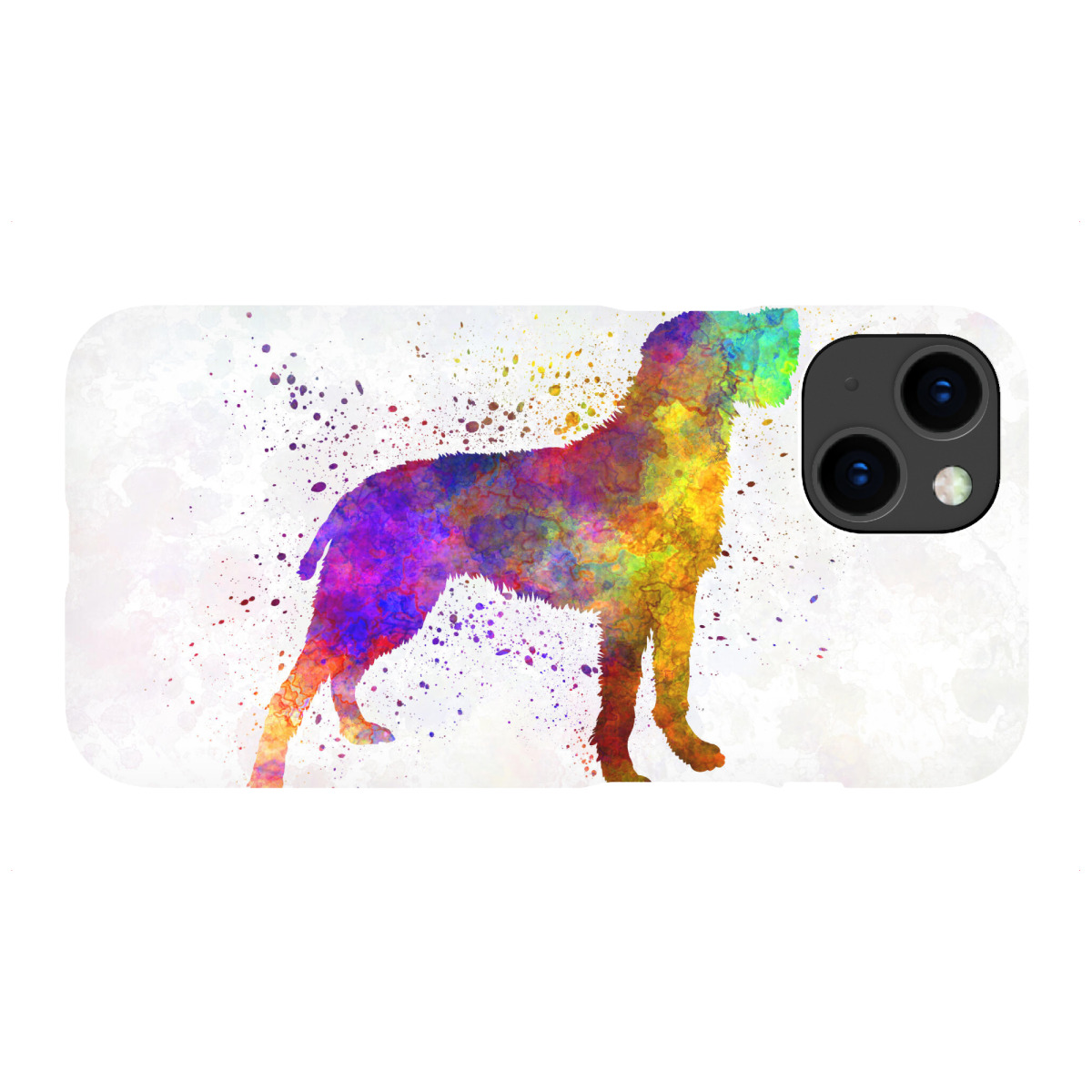 "Bohemian Wirehaired Pointing"für iPhone - Premium-Case Handyhülle artboxONE