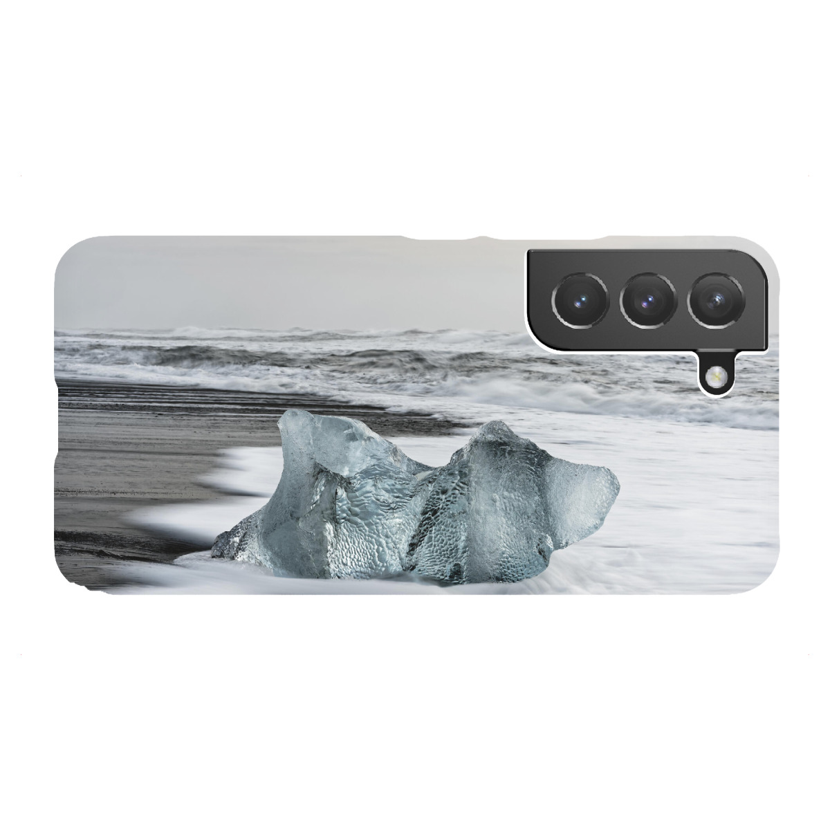 Samsung Galaxy "Eisblock am Strand" Premium-Case Handyhülle artboxONE