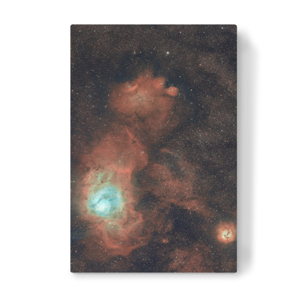 Leinwandbild "Der Lagunennebel" artboxONE - Galaxy - Lagunennebel,Astronomie,Astro,Universe,Galaxy,Space,Universum,Weltall,Weltraum,Sterne