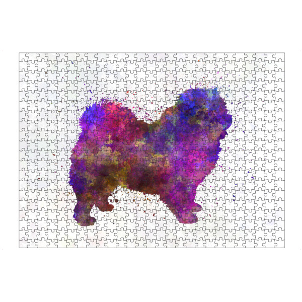 artboxONE Puzzle "Chow-chow in Watercolor" artboxONE - Tiere,Abstrakt