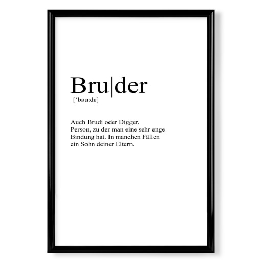 Bruder Definition