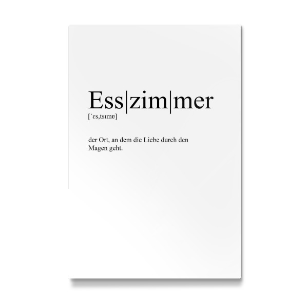 Galerie-Print "Esszimmer Definition" 30x20 cm artboxONE