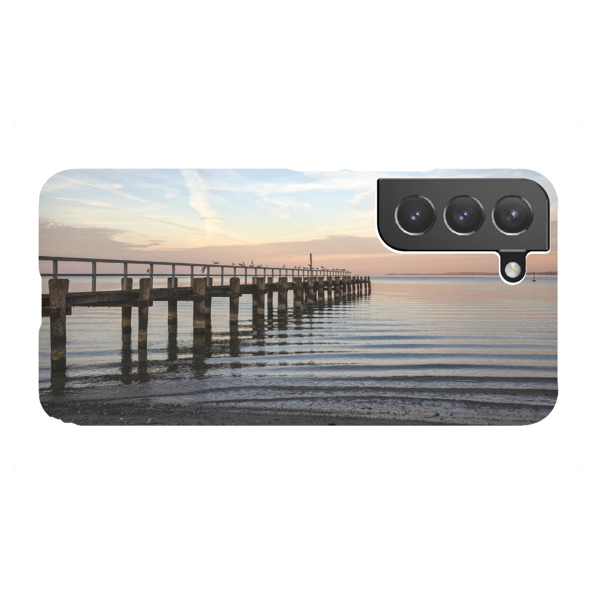 Samsung Galaxy "Abendstimmung in Travemünde" Premium-Case Handyhülle artboxONE