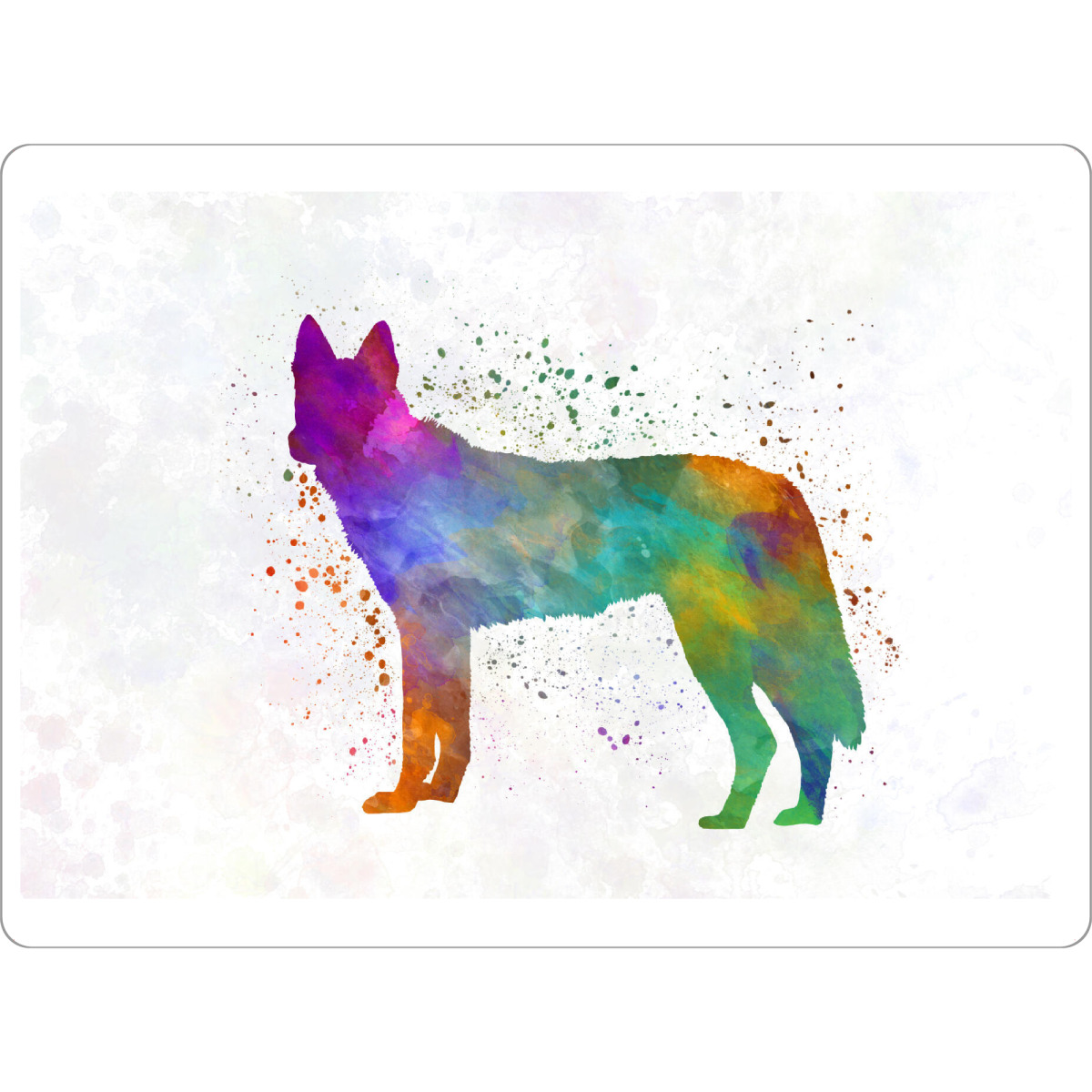 Tischset "Czechoslovakian Wolfdog" artboxONE - Tiere,Abstrakt