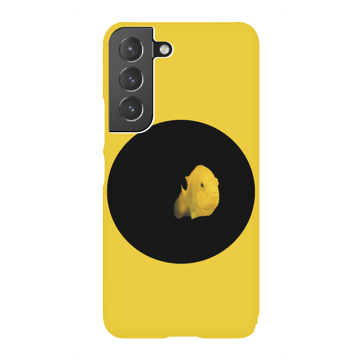 Samsung Galaxy "YELLOW FISH" Premium-Case Handyhülle artboxONE