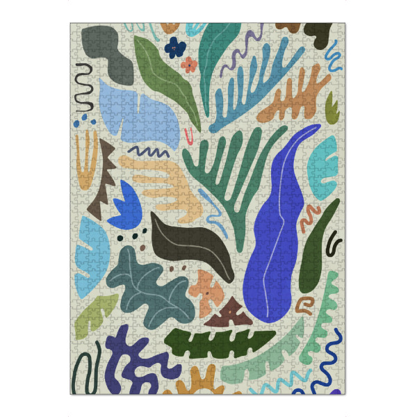 Puzzle Ravensburger "Jungle Colors" artboxONE - Natur,Floral,Abstrakt