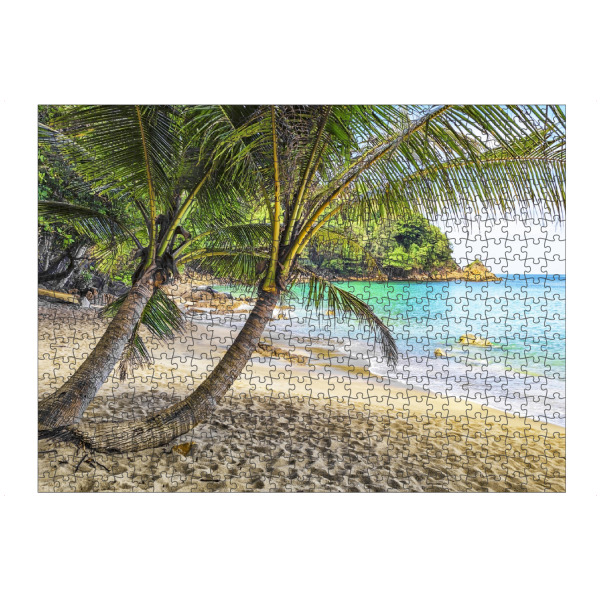 Puzzle Ravensburger "Banana Beach" artboxONE - Natur,Reise,Reise / Strand und Meer,Reise / Asien,Reise / Länder