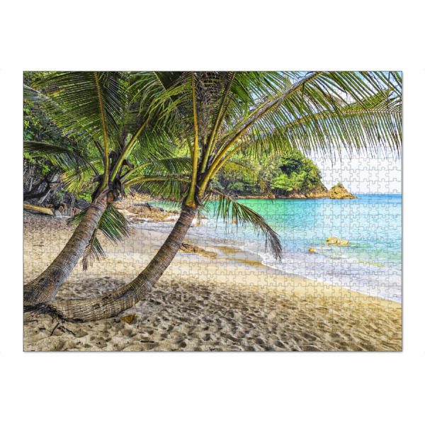 Puzzle Ravensburger "Banana Beach" artboxONE - Natur,Reise,Reise / Strand und Meer,Reise / Asien,Reise / Länder