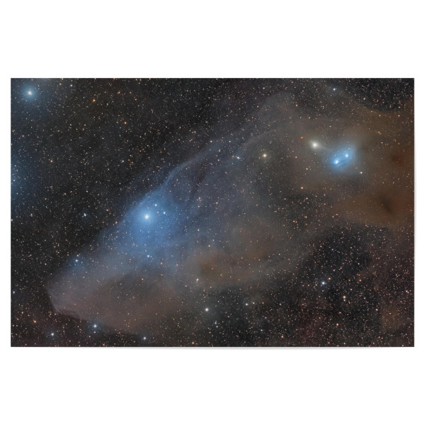 Poster 30x20 cm "IC 4592 (Blue Horsehead Nebula)" artboxONE - Galaxy