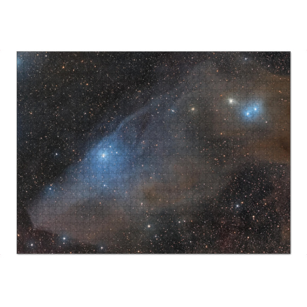 Puzzle Ravensburger "IC 4592 (Blue Horsehead Nebula)" artboxONE - Galaxy