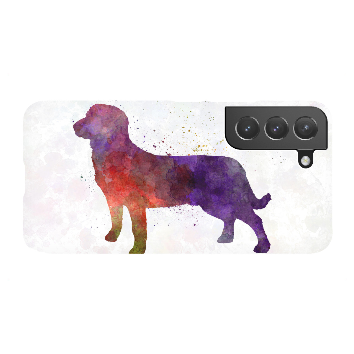 "Entlebuch Cattle Dog in watercolor"für Samsung Galaxy - Premium-Case Handyhülle artboxONE