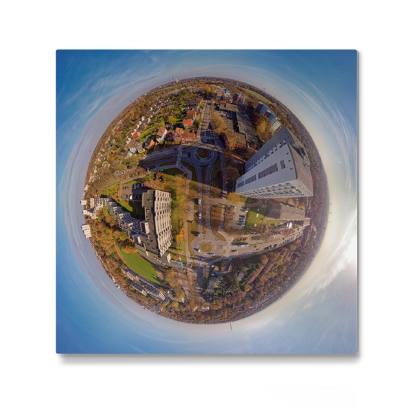 Galerie-Print "Hamburg - Doppelkreisel, midi" 30x30 cm artboxONE
