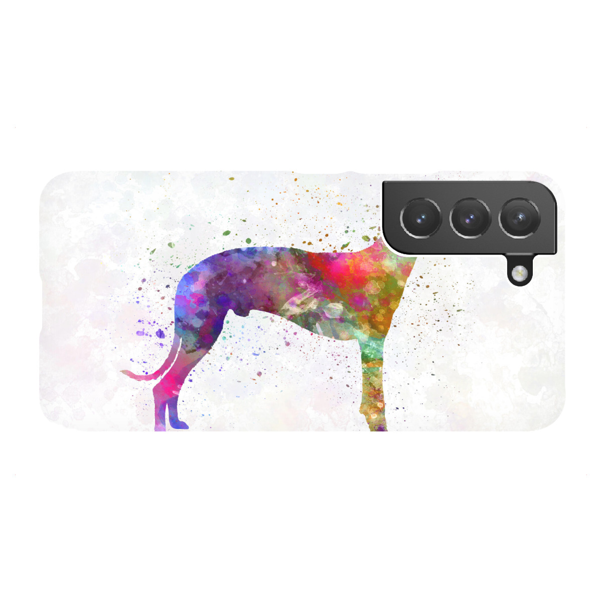 Samsung Galaxy "Greyhound in watercolor" Premium-Case Handyhülle artboxONE