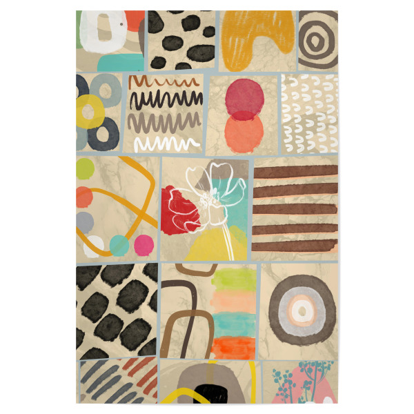 Poster "Nigeria Art Design" artboxONE - Abstrakt,Reise / Afrika