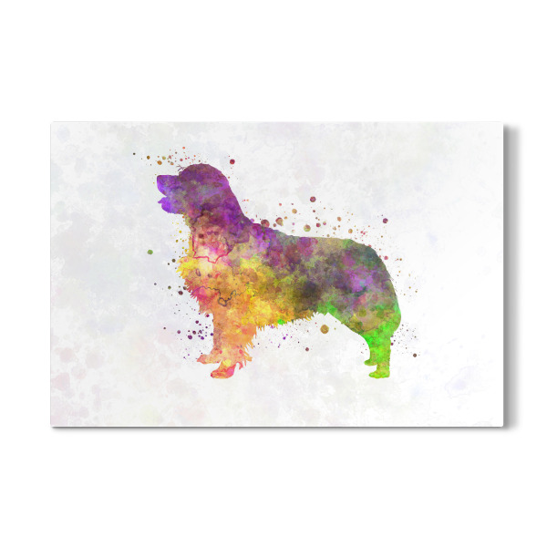 Galerie-Print "Golden Retriever in watercolor" 30x20 cm artboxONE