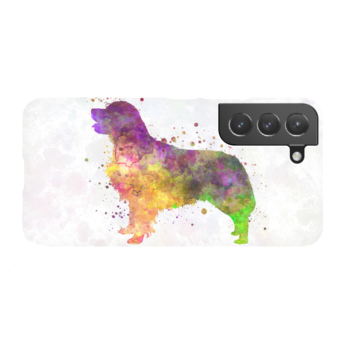 Samsung Galaxy "Golden Retriever in watercolor" Premium-Case Handyhülle artboxONE