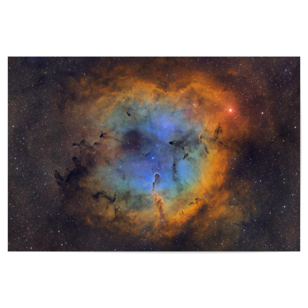 Poster "Der Elefantenrüsselnebel - HSO" artboxONE - Galaxy