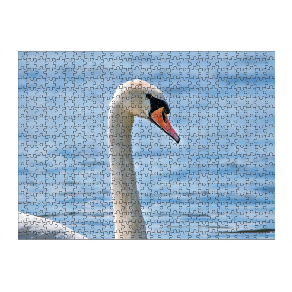 Puzzle Ravensburger "Schwanenkopf" artboxONE - Natur,Tiere