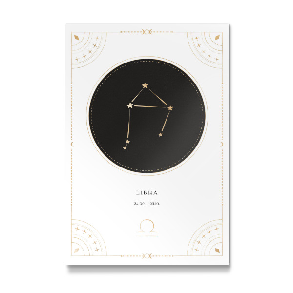 Galerie-Print "Sternzeichen Libra/Waage" 30x20 cm artboxONE