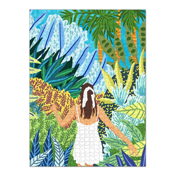 Puzzle Ravensburger "Lost in the Jungle of Feelings" artboxONE - Natur,Menschen