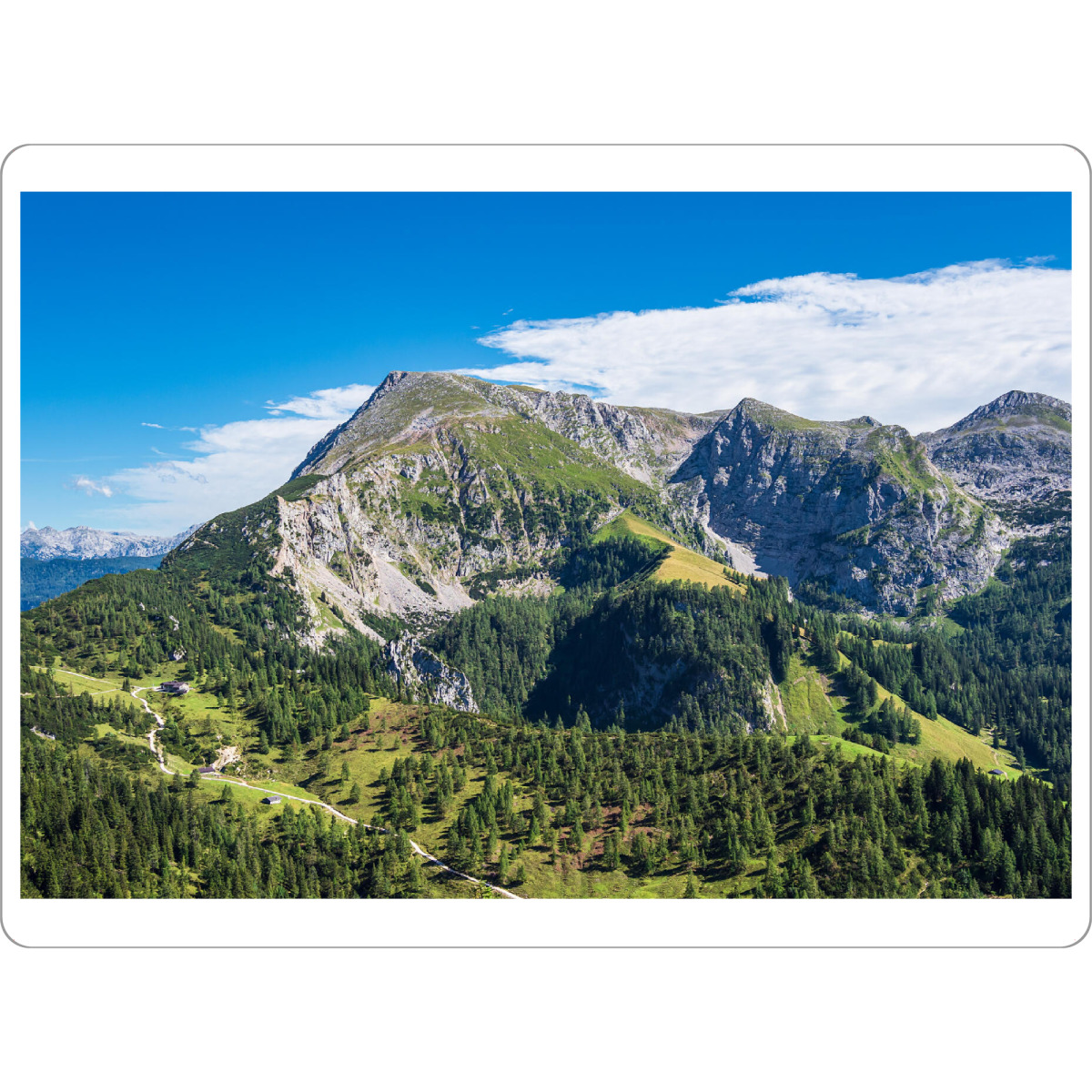 Tischset "Bäume, Berg und Himmel" artboxONE - Natur,Reise
